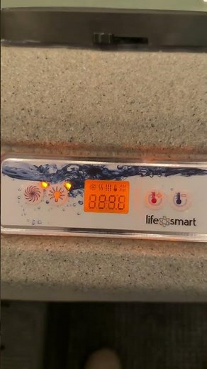 Lifesmart LS350DX Hot Tub LL1 & F1 Error Codes | What They Look Like
