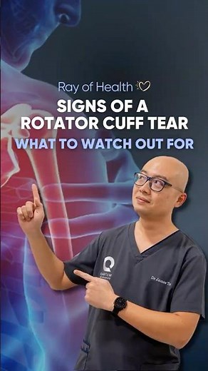 Do You Have A Rotator Cuff Tear? Watch Out For These Symptoms!