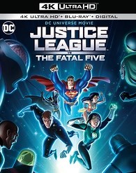 Justice League vs the Fatal Five 4K Blu-ray (4K Ultra HD   Blu-ray)