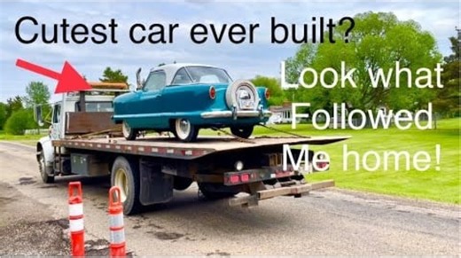 Cutest car ever made, something blue followed me home, Nash Metropolitan