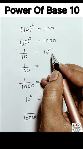 Power of Base 10 for beginner🔥 #maths #beginners #base10 #viral #learner #class #boardexam #study