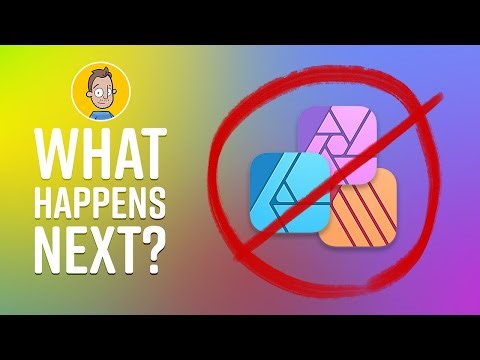 Affinity Stops Selling Their Software - Store is Closed