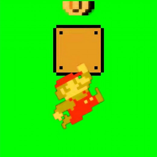 Mario ~ Green screen (Chroma key)
