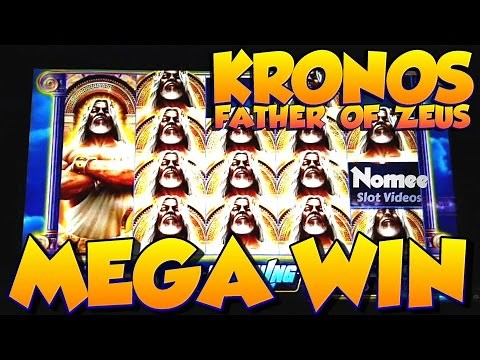 ★ HUGE MEGA WIN!!! ★ KRONOS FATHER OF ZEUS Slot Machine ★ TwinStar