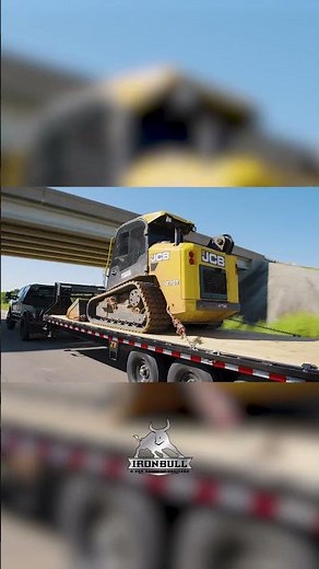 10" I-Beam Gooseneck Deckover Trailer: FDG21 #ironbull