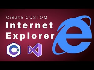 How to Make a Web Browser with Visual Studio and C# | Create custom Internet Explorer
