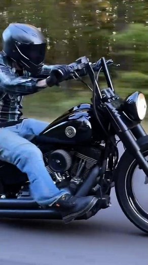 Blacked out Harley Davidson Fatboy lo Bobber Softail Motorcycle Breakout Blackline Twin Cam Chopper