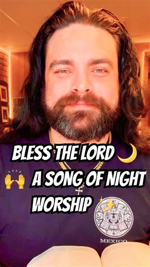 BLESS THE LORD🌙🙌| A SONG OF NIGHT WORSHIP✨ #Jesus #BlessTheLord #Annointed #ChristianShorts #Love