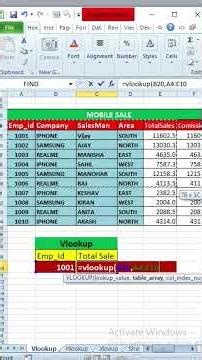 VLOOKUP in Excel 🔥 | Learn in 30 Seconds! ⏱️ Gyanworld