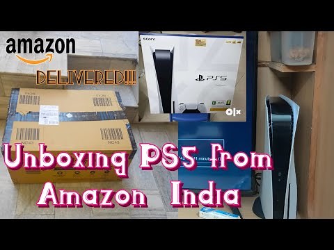 Amazon Delivered!! Unboxing PS5 ordered from Amazon India