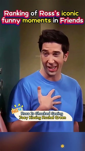 Ranking of Ross's iconic funny moments in Friends，He is simply the soul of this drama!