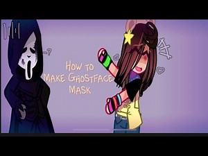 How to make Ghostface mask in Gacha Club 🫠🫶