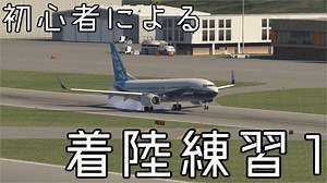 【X-Plane11】初心者による着陸練習1