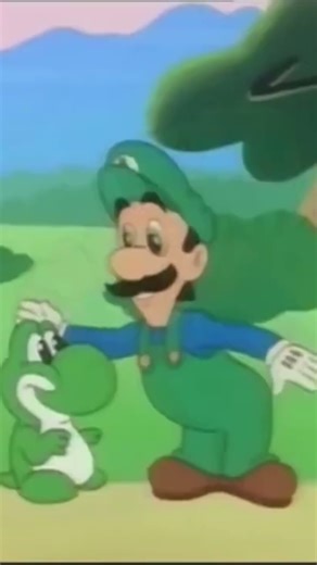 luigi wrings out his cap and dies