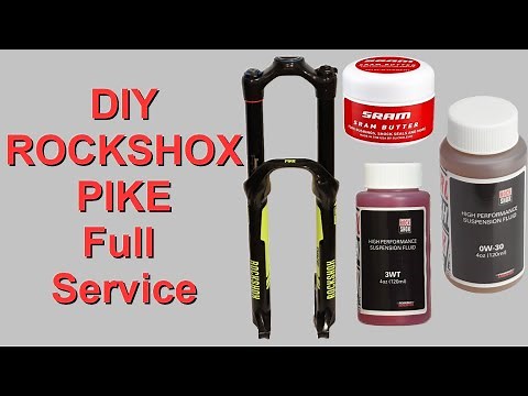 DIY Rockshox Pike full service - 50 and 200 hour maintenance intervals