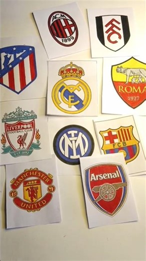 Guess the Football Logos in 10 sec🔥 | 10 Football Logos speed run ⚽