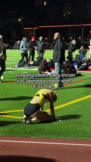 Oregon Commit Ellery Lincoln Opens Outdoor Season with 4:35 Mile