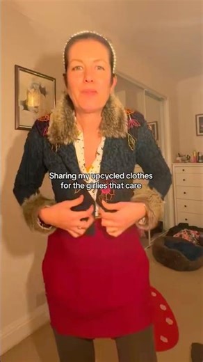 Upcycled jacket #sewing #upcycledclothing