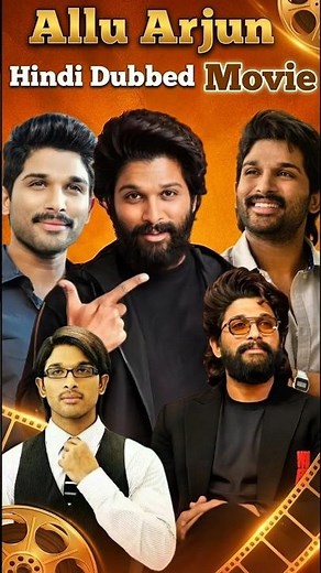 Top 5 Best Allu Arjun Movies Hindi Dubbed | Action + Entertainment | #alluarjun #shorts