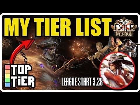 My League Start Tier List for the Mirage 3.28 League - Path of Exile 1