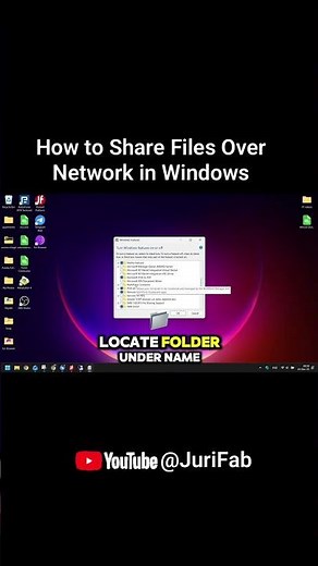 File sharing over a network in Windows