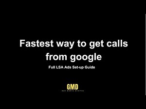 How to Set Up Google Local Service Ads (LSA) – Step-by-Step Guide to Get Calls Tomorrow