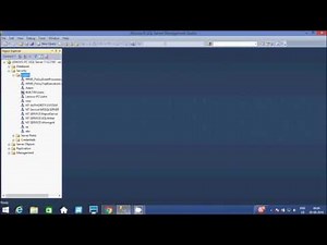 Create new user for Microsoft SQL Server 2014 Database
