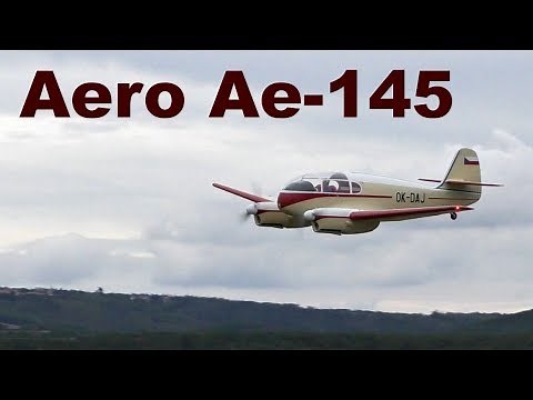 Aero Ae-145, giant scale RC aircraft with engine sound system, 2017