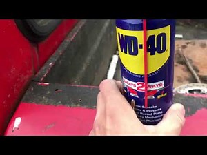 Key lock Problem On Ford Ranger Fix with WD-40