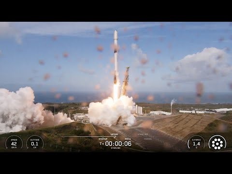 Blastoff! SpaceX launches 24 Starlink satellites from California, nails landing