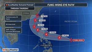 Typhoon Uwan forecast to strike flood-weary Philippines
