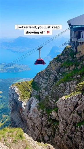 📍Mount Pilatus - One mountain. Endless views. #switzerland #travel #adventure #hiking #reels #views