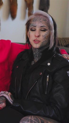 Hooked On The Look | Sometimes we forget why people stare at us 😭 #reels #relationship #dating #tattoos #facetattoos | Instagram