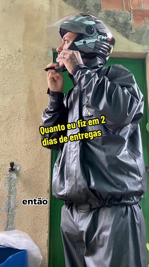 Ganhos em 2 Dias como Motoboy no iFood