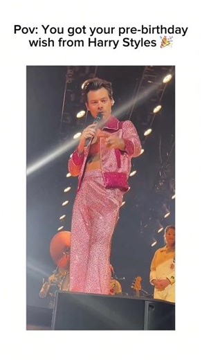 Harry Styles surprises fan with an early birthday wish 🎂💖