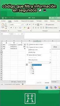 Aprende cómo filtrar datos en Excel utilizando código VBA