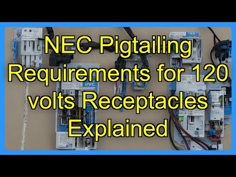NEC Pigtailing Requirements for 120 volts Receptacles Explained