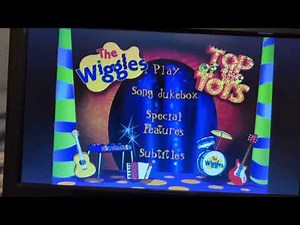 DVD Menu Of The Wiggles Top Of The Tots 2004 Australian DVD