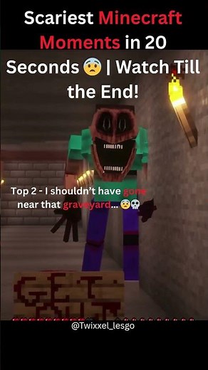 Top 3 Minecraft Jumpscares You Won’t Survive 😱💀