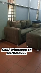 K4,800 only gets you this beautiful sofa set ideal for small living room 🤩😍😍 | Brook Crafts