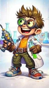 Gogo the Genius – 10 Funny Experiments Gone Wrong | Cartoon Science Compilation #shorts #animation