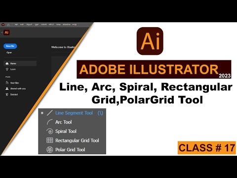 Mastering the Line Segment, Arc, Spiral, Rectangular Grid, and Polar Grid Tools in Adobe Illustrator