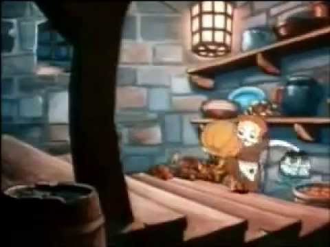 Betty Boop Poor Cinderella Fleischer Studios 1930s color cartoons Fleischer studios