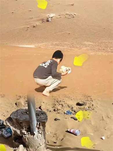 触目惊心🤕巴丹吉林红海子的伤终于养好了，但是再也不容许任何人来祸害