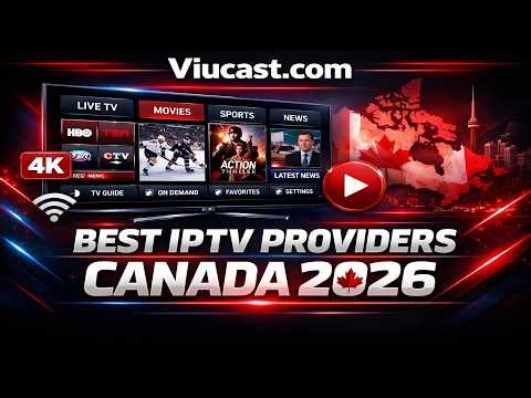 Best IPTV Providers in Canada | Stream Live TV, Sports & Movies in HD & 4K