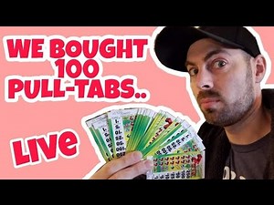 100 Pull Tabs Live! What Will We Win??