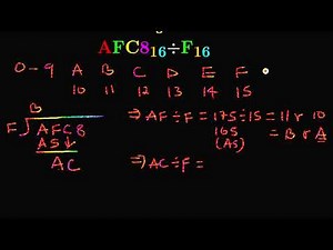 Hexadecimal Division