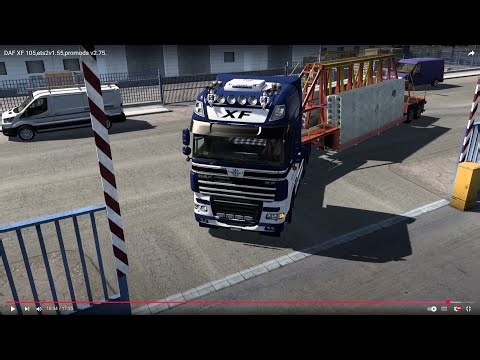 DAF XF 105,ets2v1.55,promods v2.75.