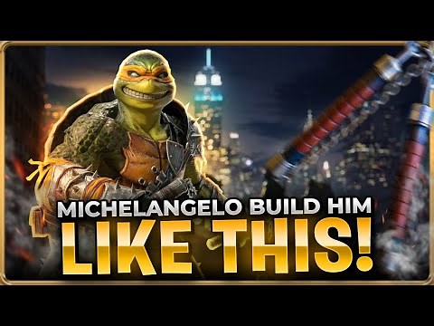 BEST BUILD!! Michelangelo Guide Raid: Shadow Legends
