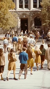 173K views · 12K reactions | 1960s High School Days… life felt pretty...